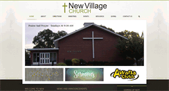 Desktop Screenshot of newvillagechurch.net